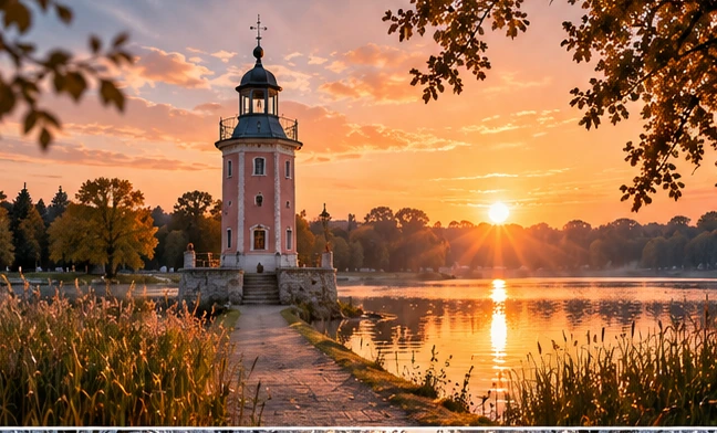 Atmosphärisches Ausflugsmotiv der Region