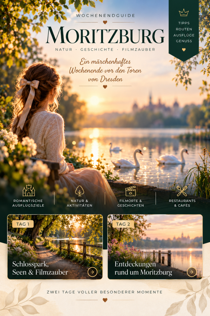 Titelseite des digitalen Moritzburg-Reiseführers